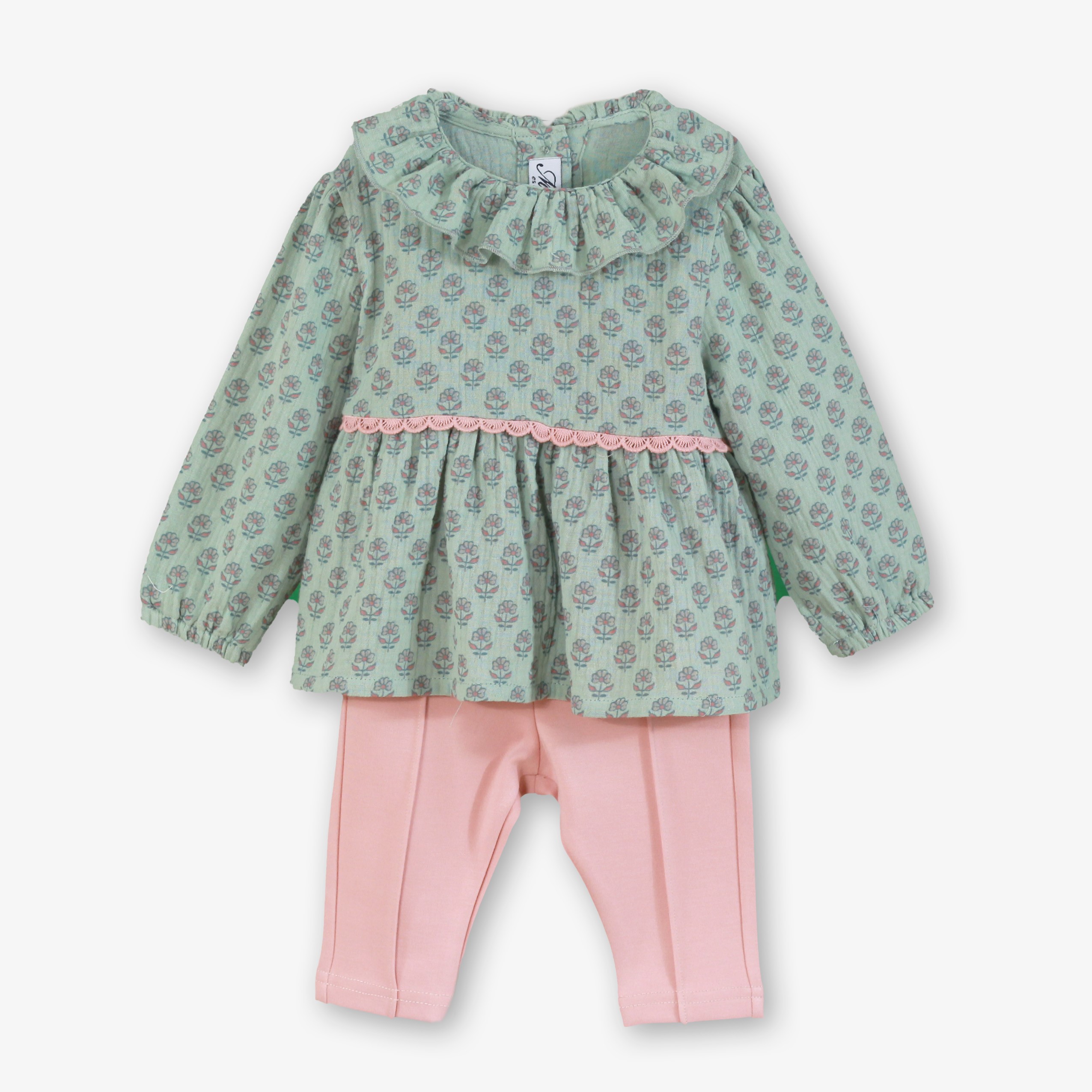 BLUSA-PANTALON BEBE NIÑA